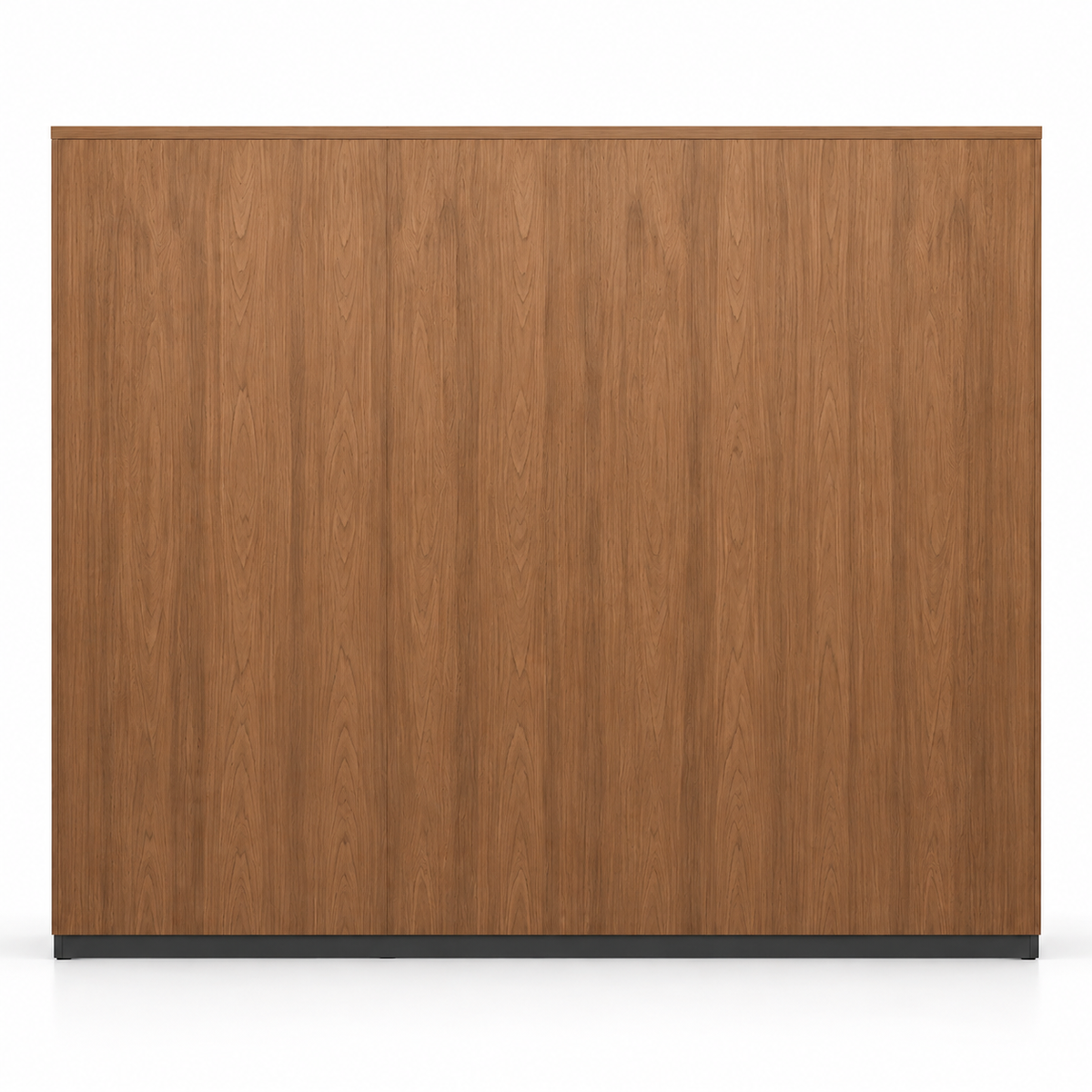 Modern Office Storage Cabinet with Open Display Niches, Spacious Closed Compartments and Clean Professional Design