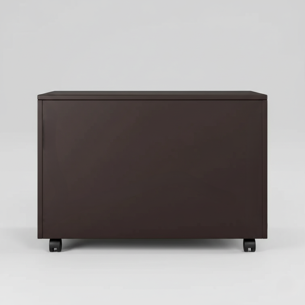 Modern Kids Bookcase with Open Storage and Wheels - Child-Friendly Wooden Toy and Book Organizer for Playroom and Bedroom