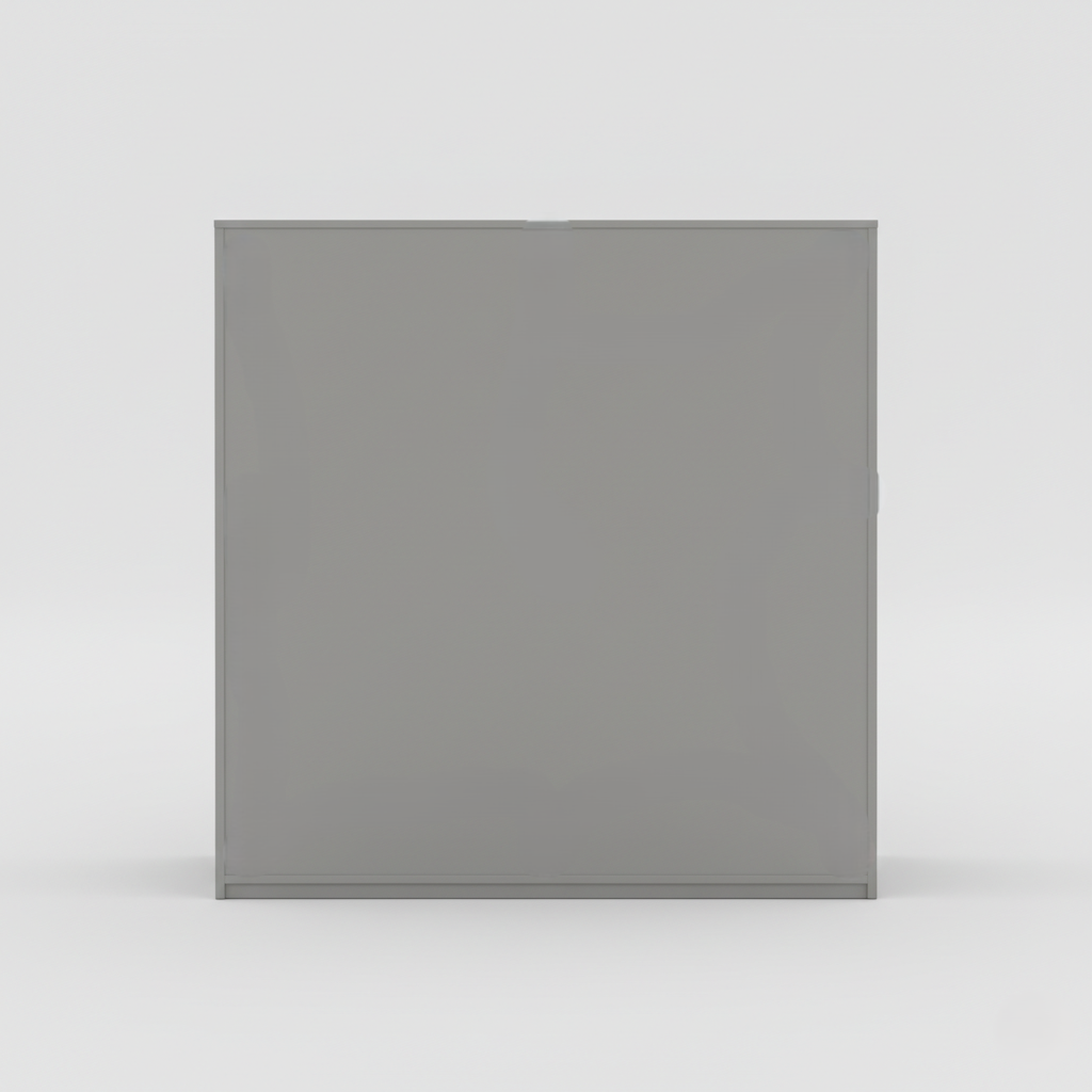 Kids Storage Bookcase with Open Shelves and Fabric Bins - Grey Children’s Book Organizer and Toy Storage Unit for Bedroom and Playroom