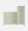 Kids Storage Cabinet Set in White & Pink with Multi-Door Storage, Toy & Book Organizer for Kids Room, Playroom, Nursery & Study Area