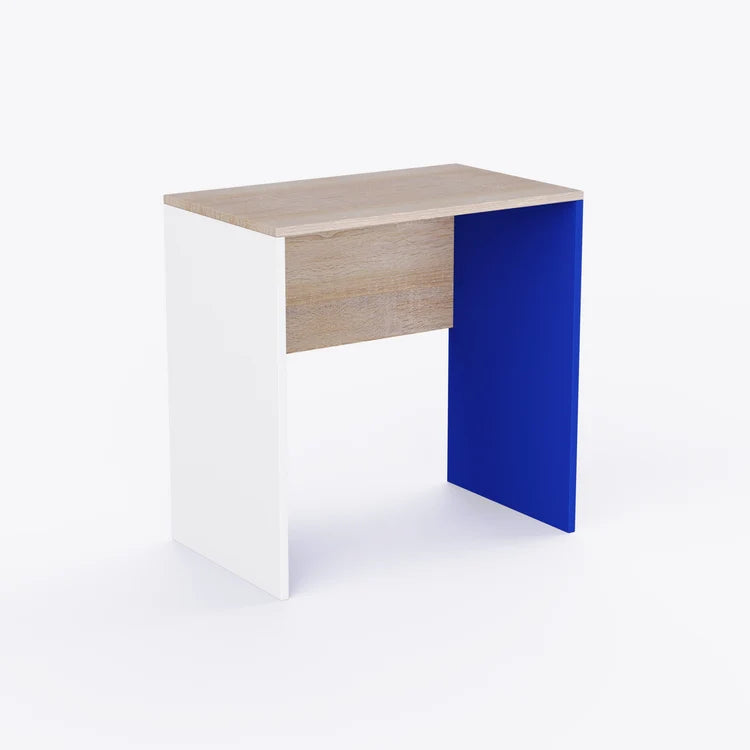 Modern Kids Study Table with Compact Writing Desk, Minimalist Wooden Design & Space Saving Study Desk for Toddler, Kids & Teen