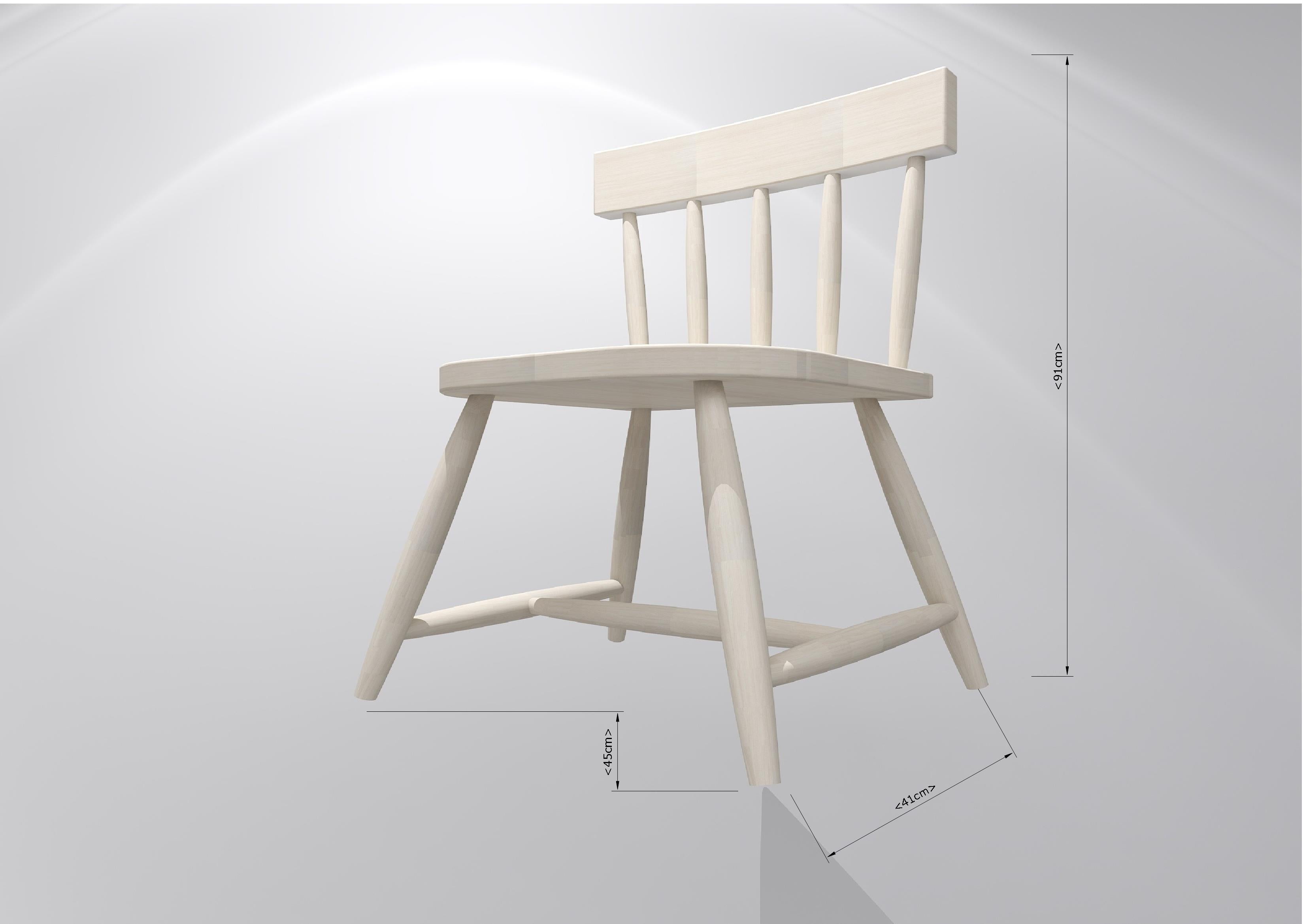 Solid Wood Kids Chair with Backrest, Premium Finish, Sturdy Wooden Legs, for Toddler