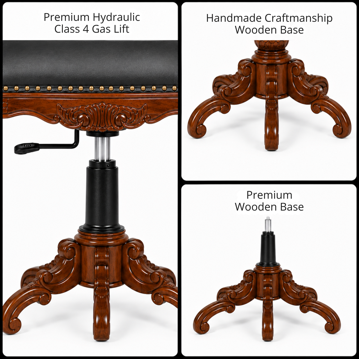 Director Chair Wooden Base Detail