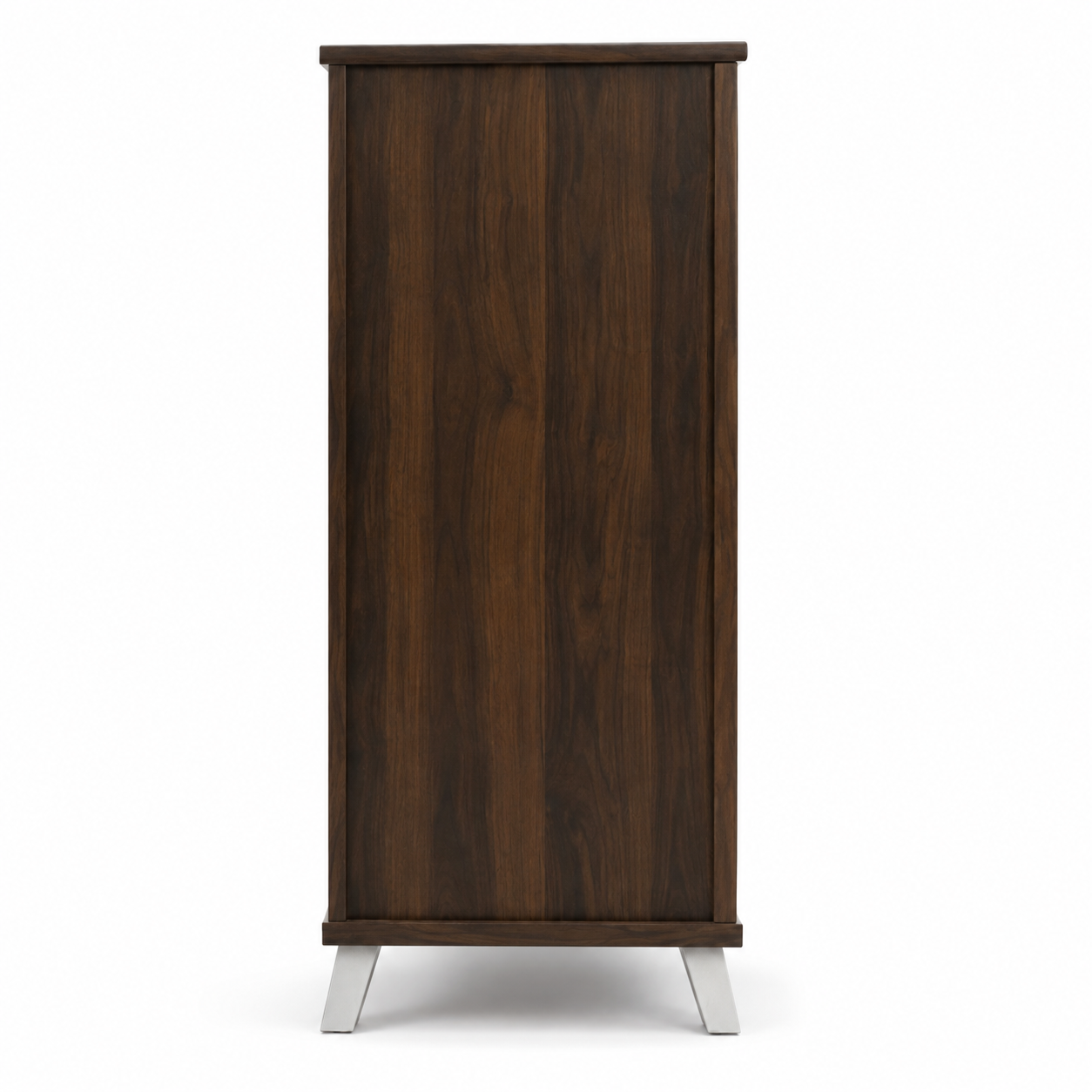Modern Wooden Shoe Storage Cabinet with Single Door, Open Multi-Shelf Organiser for Entryway, Hallway, Bedroom and Living Room