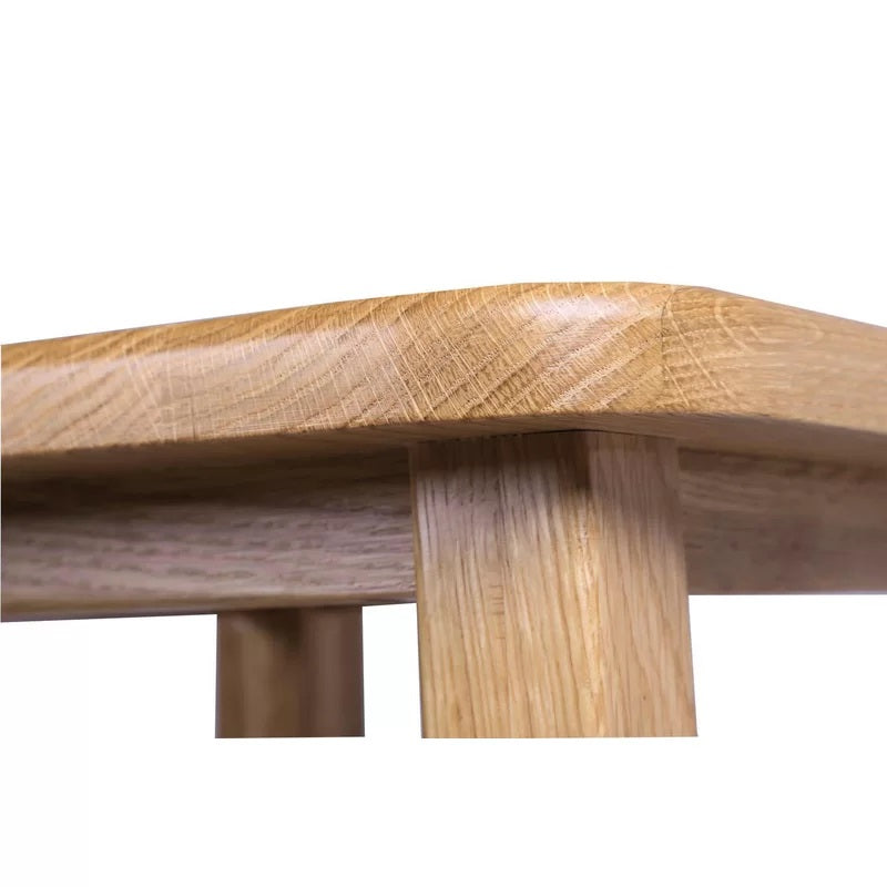 Wooden Bar Stools with Wooden Legs Base