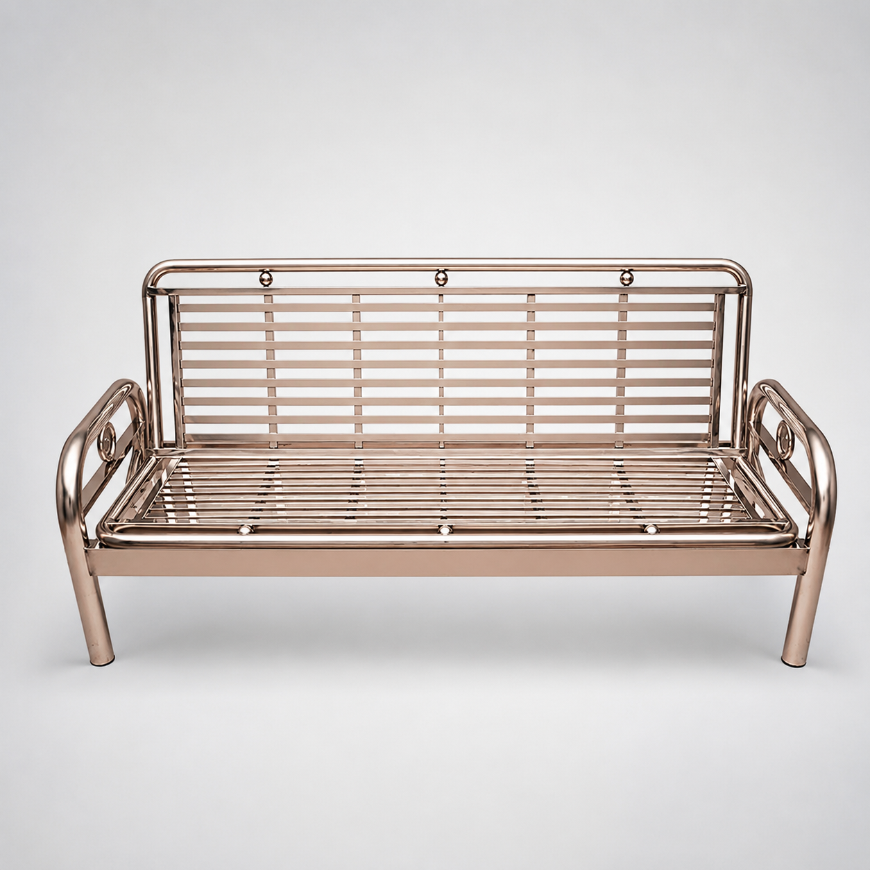 Airport Waiting Chair with Perforated Metal Design for Ventilation and Comfort During Long Waiting Hours
