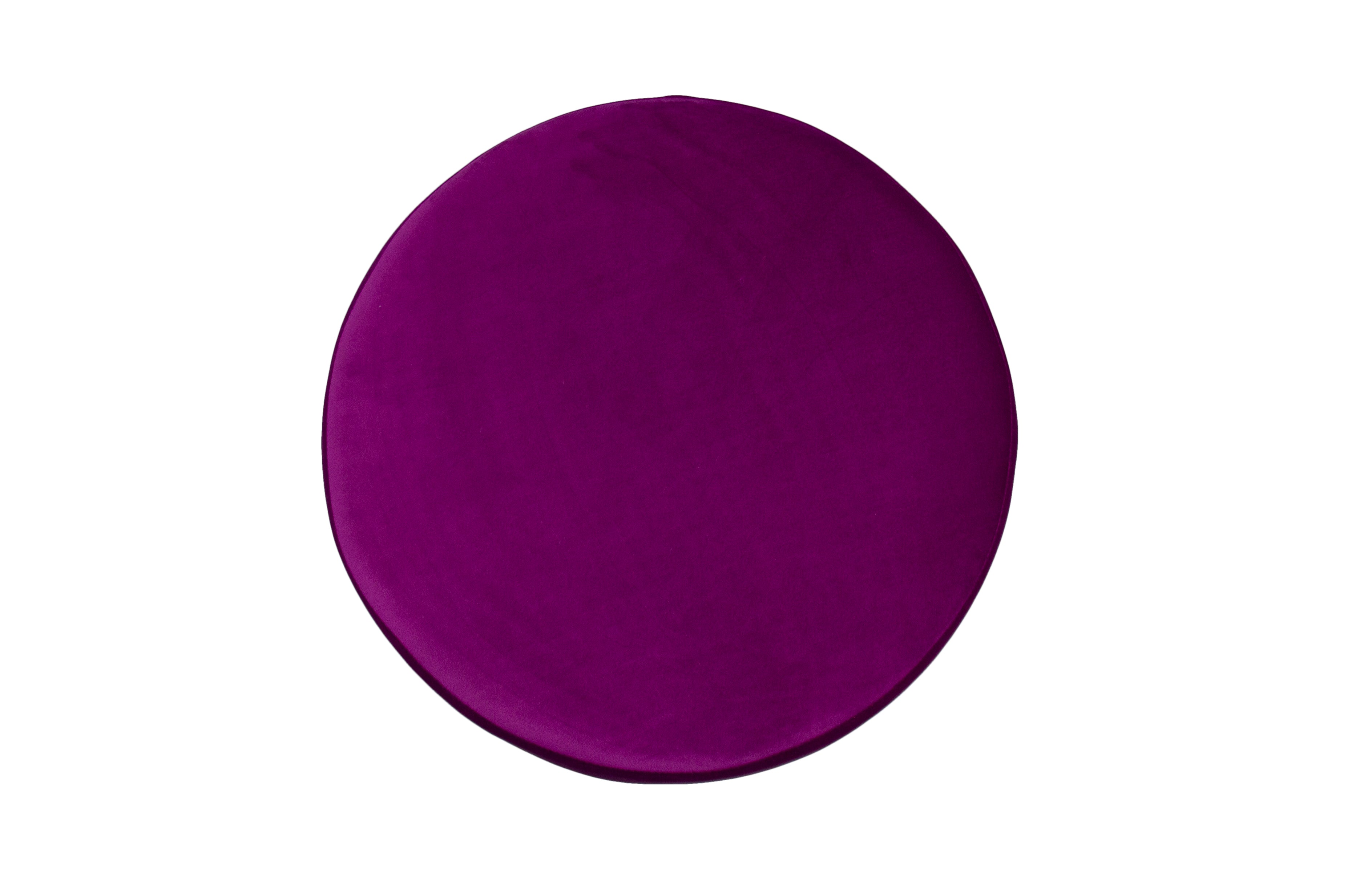 ठोस लकड़ी के फ्रेम दोहरे रंग के कपड़े का पाउफ