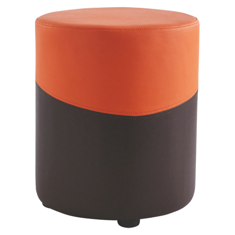 लकड़ी के फ्रेम कपड़े के साथ पाउफ