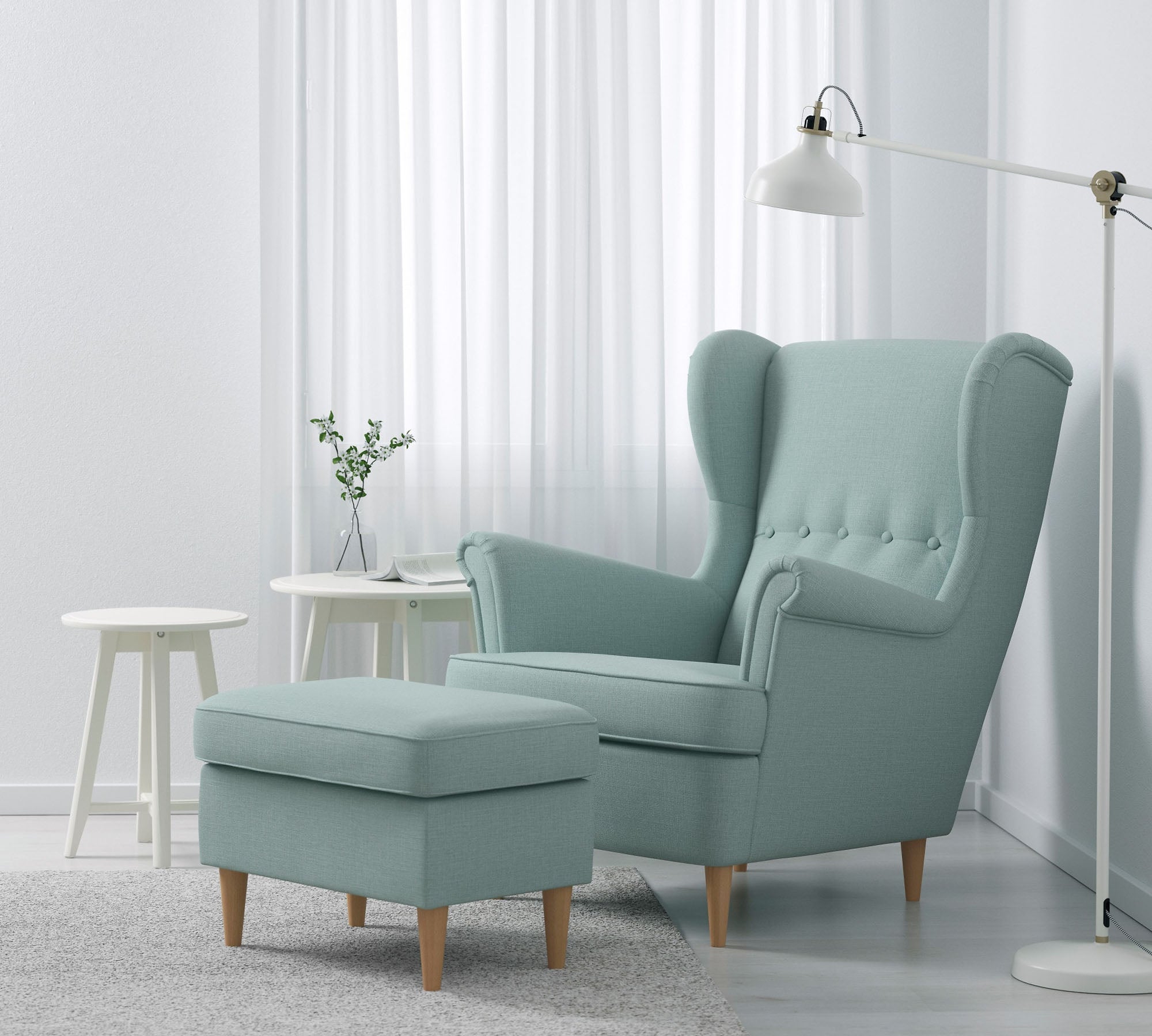 Lounge Chair with an Iconic Look and Premium Upholstery, Serving as an Accent in Designer Homes