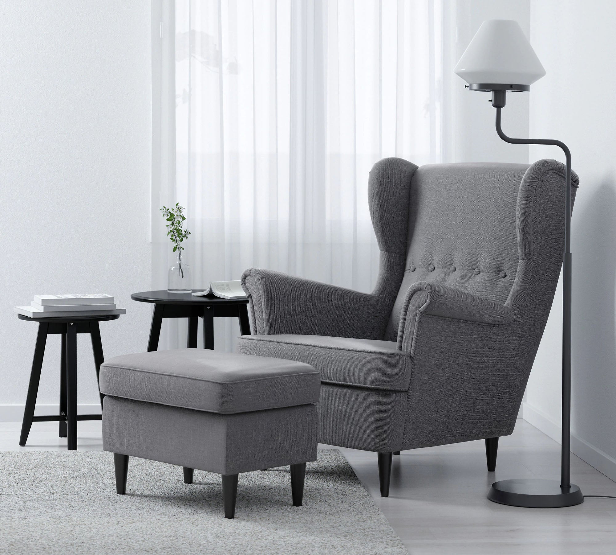 Lounge Chair with an Iconic Look and Premium Upholstery, Serving as an Accent in Designer Homes