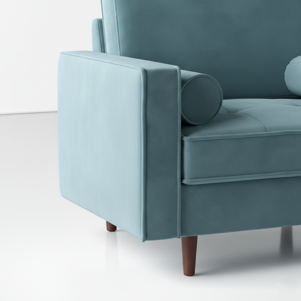 1 Seater Sofa For Home Furniture with Modern Style for Living Room Interior with Premium and Strong Frame