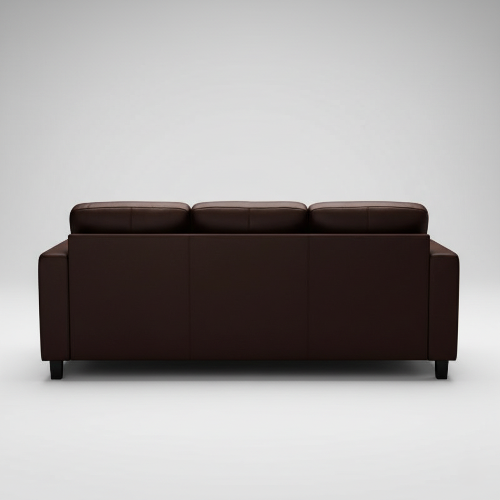 L Shape Sofa for Home Furniture, Built of Premium Wood and Premium PU Leatherette Upholstery For Living Room Area.
