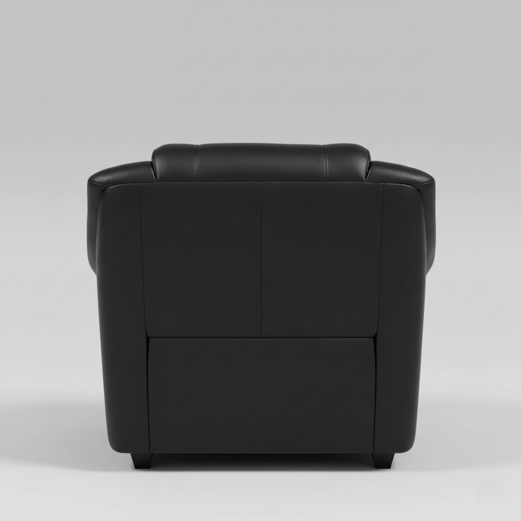 1 Seater Sofa for Home Furniture with Leatherette Upholstery and Modern & Perfect for Living Room