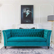 3 Seater Sofa blue color new design shape