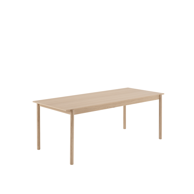 Linear Wood Dining Table