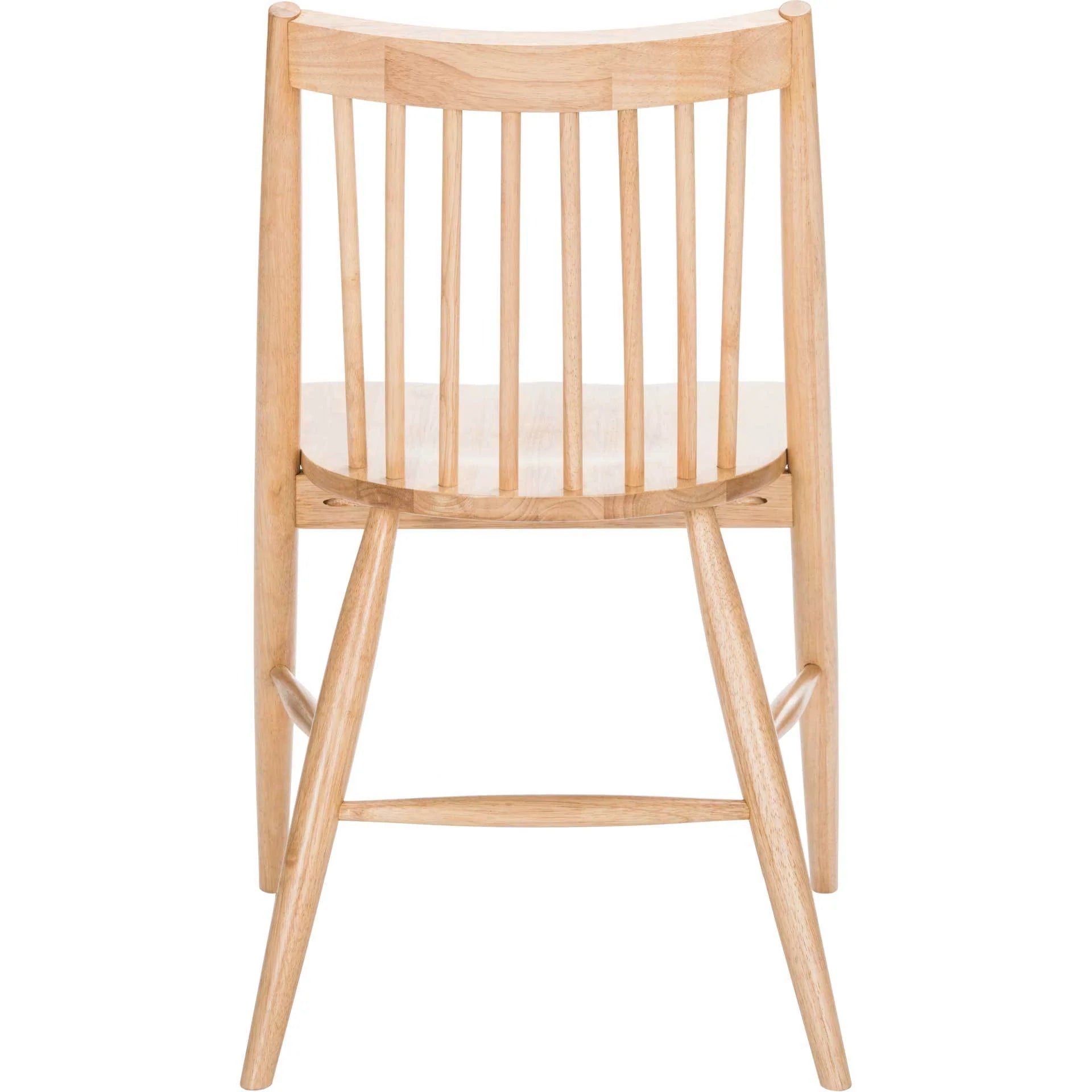 Wooden Dining Chairs with Wooden Base (Set of 2 Chair)