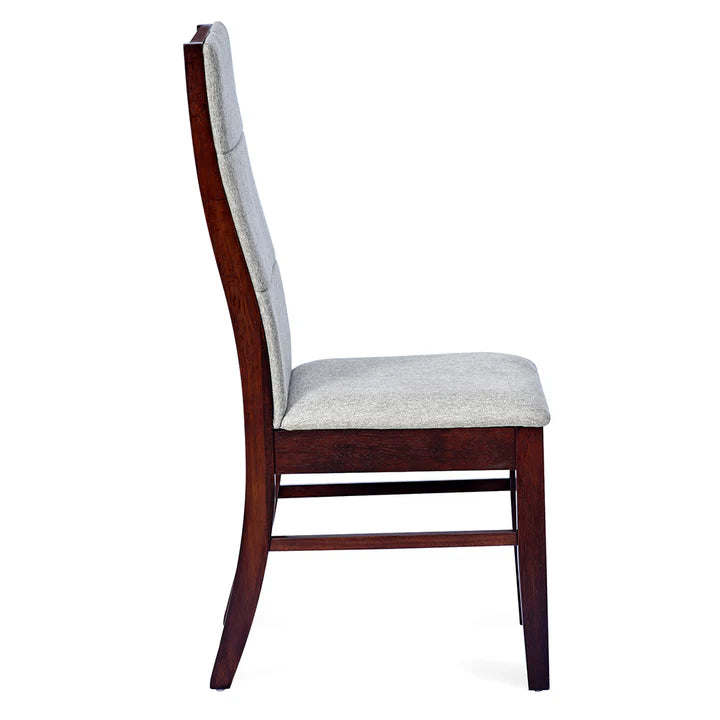 Dining Chair in Contemporary and Modern Style with Elegant Wooden Legs