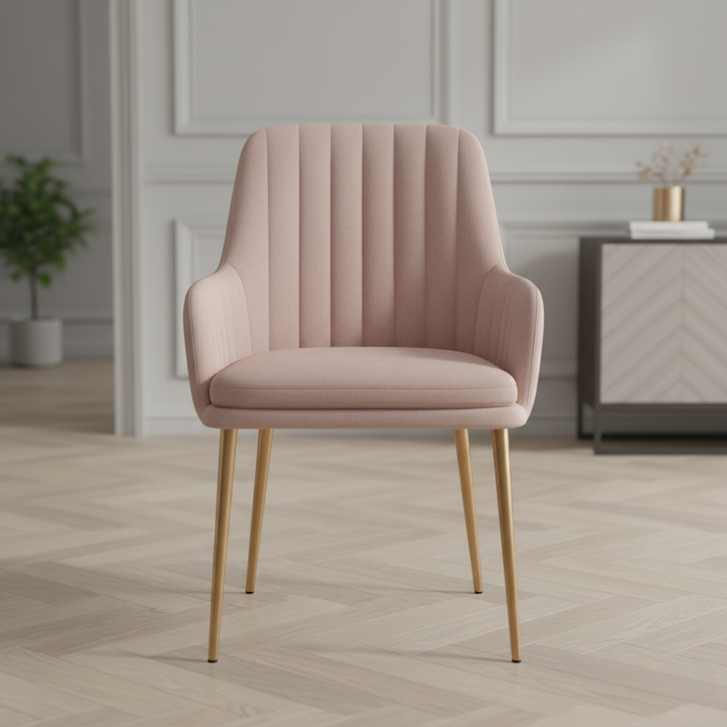 Dining Chair for Dining Room with Timeless Classic Look and Soft Cushion