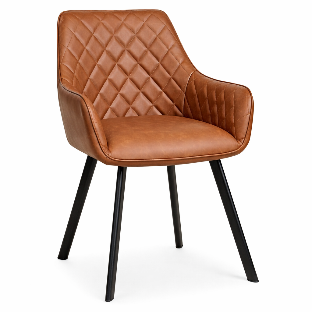 Dining Chair Minimalist Wooden Frame with Premium Finish for Modern Homes