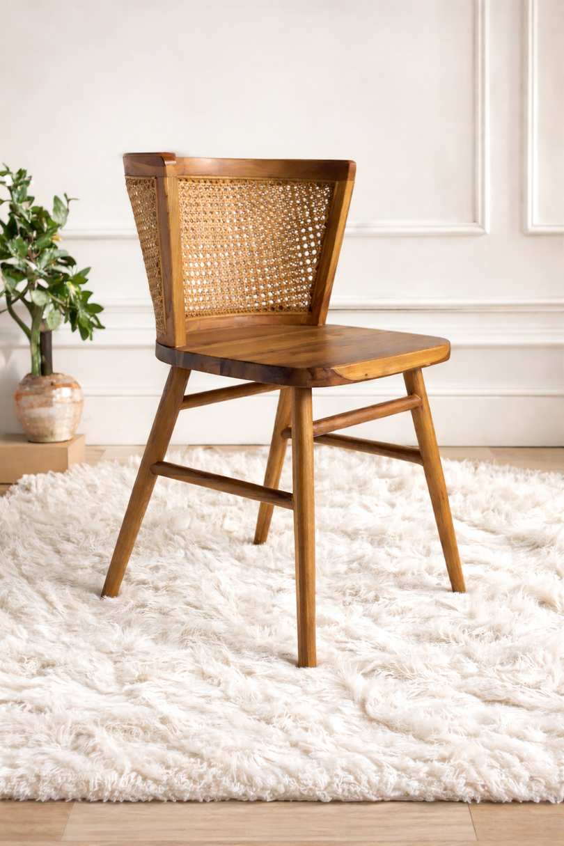 Dining Chair Elegant High Back Design with Comfortable Padding for Hom ...
