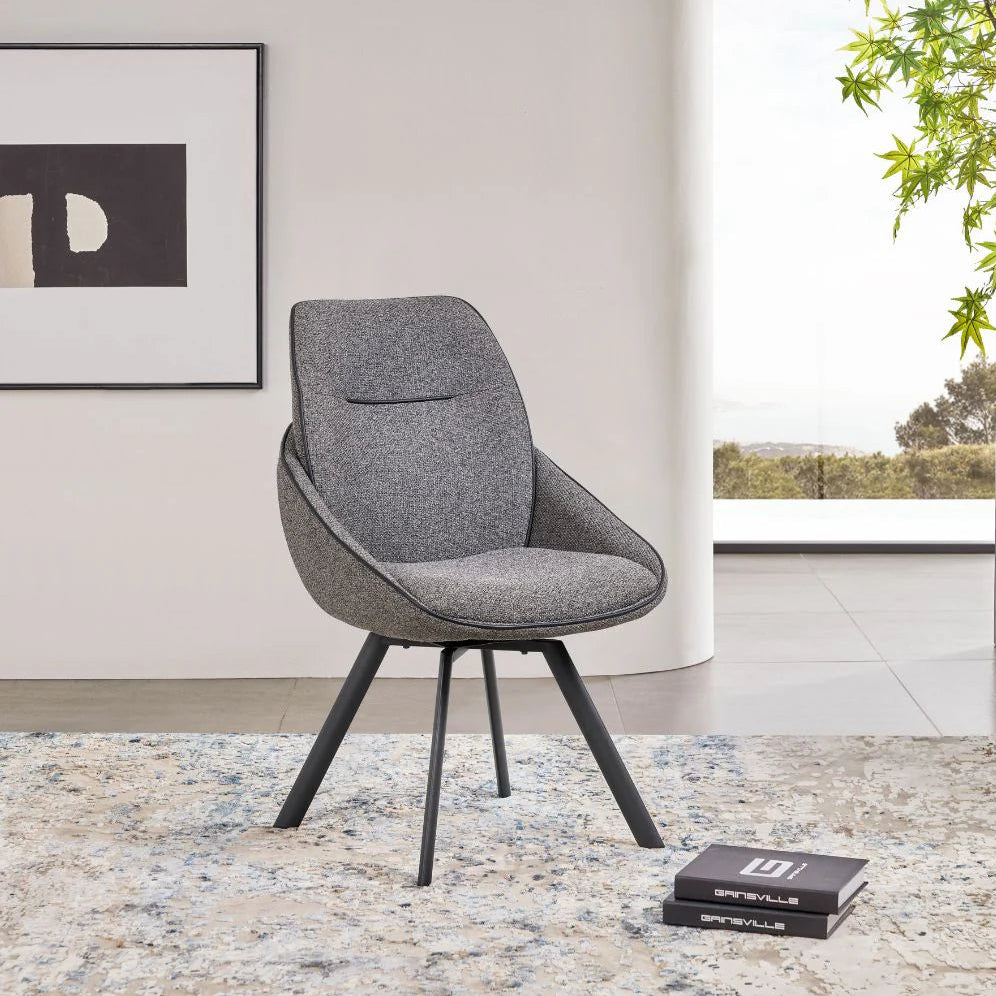 Dining Chair Contemporary Upholstered Design for Home and Cafe Dining