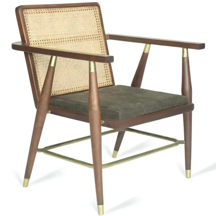 Dining Chair Minimal Design with Strong Wooden Legs for Modern Homes