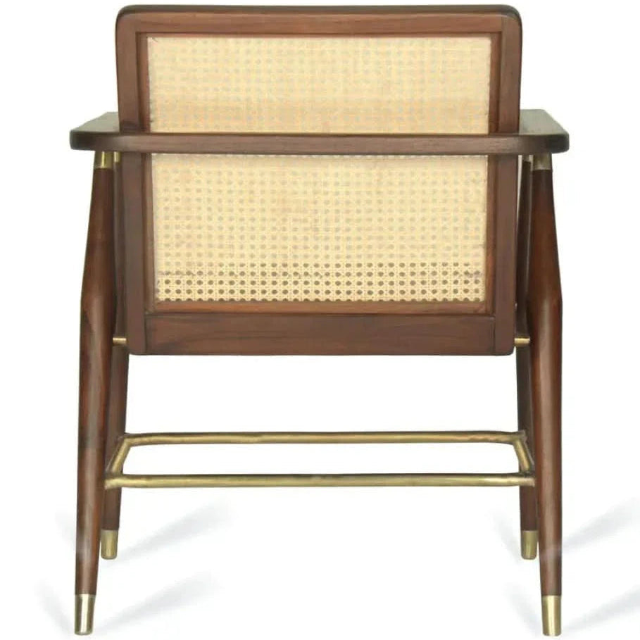 Dining Chair Minimal Design with Strong Wooden Legs for Modern Homes