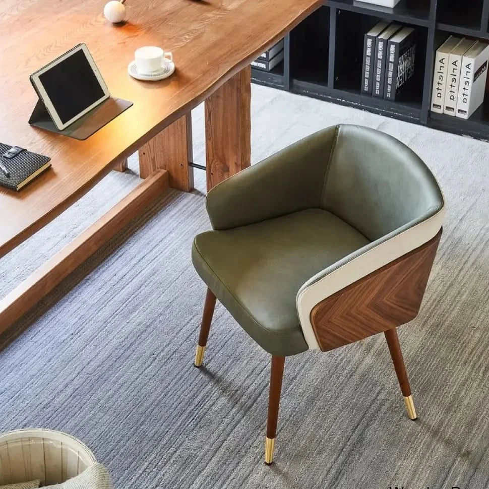 Dining Chair with Comfortable Seating for Elegant Dining Spaces and Ergonomic Backrest