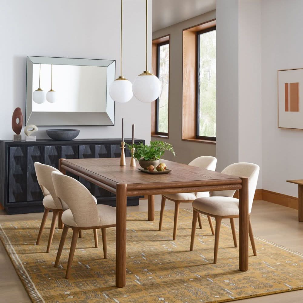 Dining Chair with Contemporary Wooden Designed for Comfort, Style, and Everyday Dining