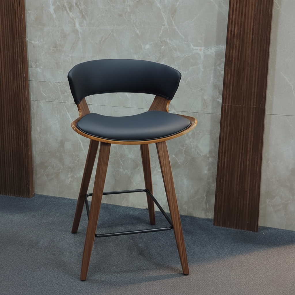 Dining Chair with Premium Wood Featuring Ergonomic Design for Modern Dining Spaces