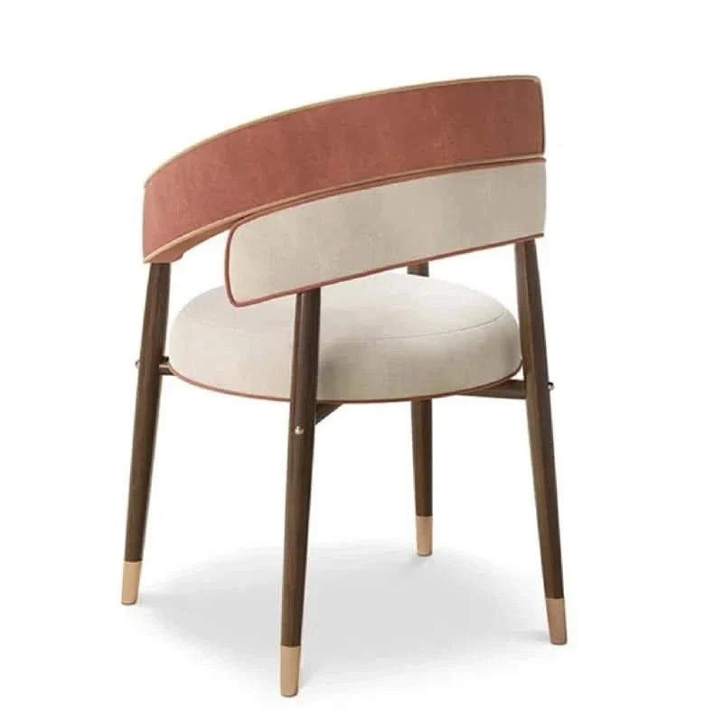Dining Chair Stylish and Modern with Solid Frame and Soft Upholstery, Best Fit for Homes