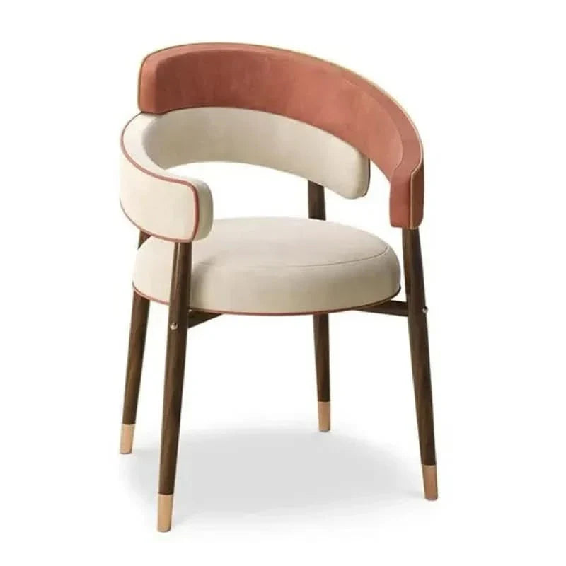Dining Chair Stylish and Modern with Solid Frame and Soft Upholstery, Best Fit for Homes