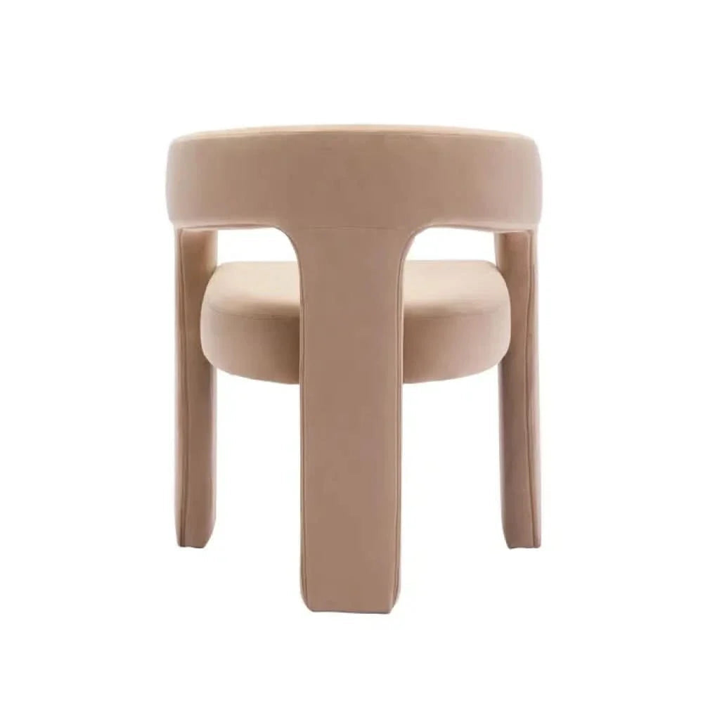 Dining Chair Modern Fabric with Padded Seat and Strong Support for Everyday Dining Comfort