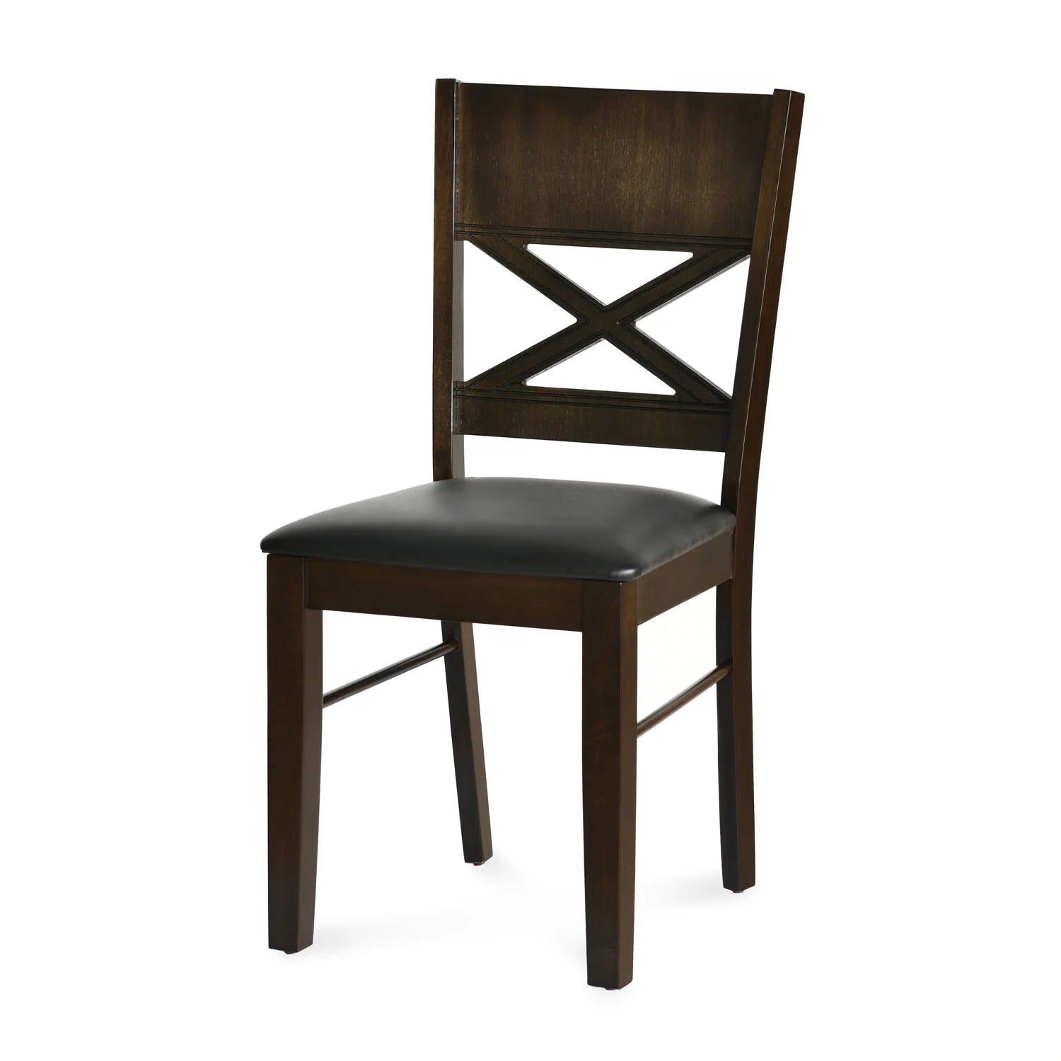 Dining Chair with Versatile Clean Lines and Comfortable Build for Multiple Interior Styles