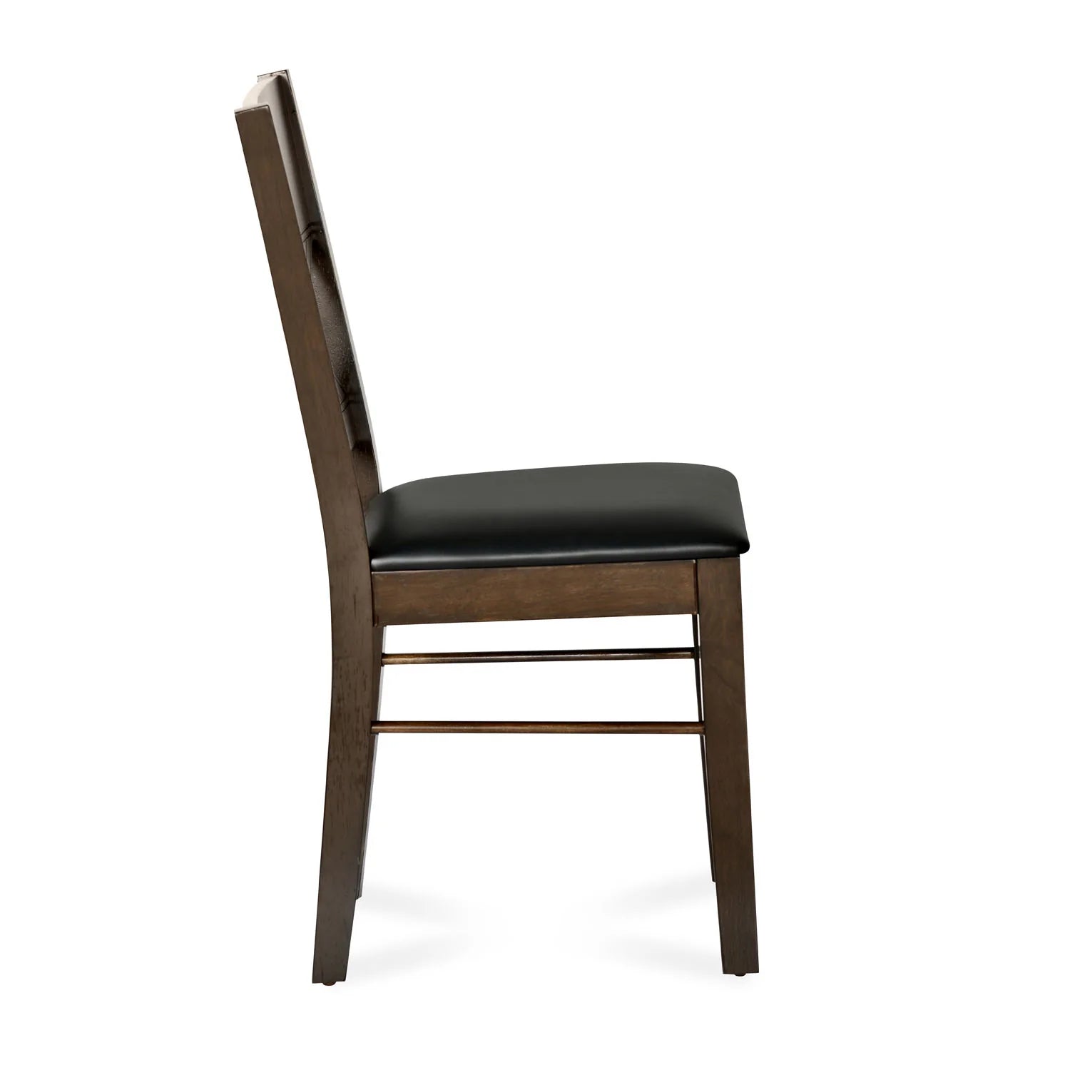 Dining Chair with Versatile Clean Lines and Comfortable Build for Multiple Interior Styles