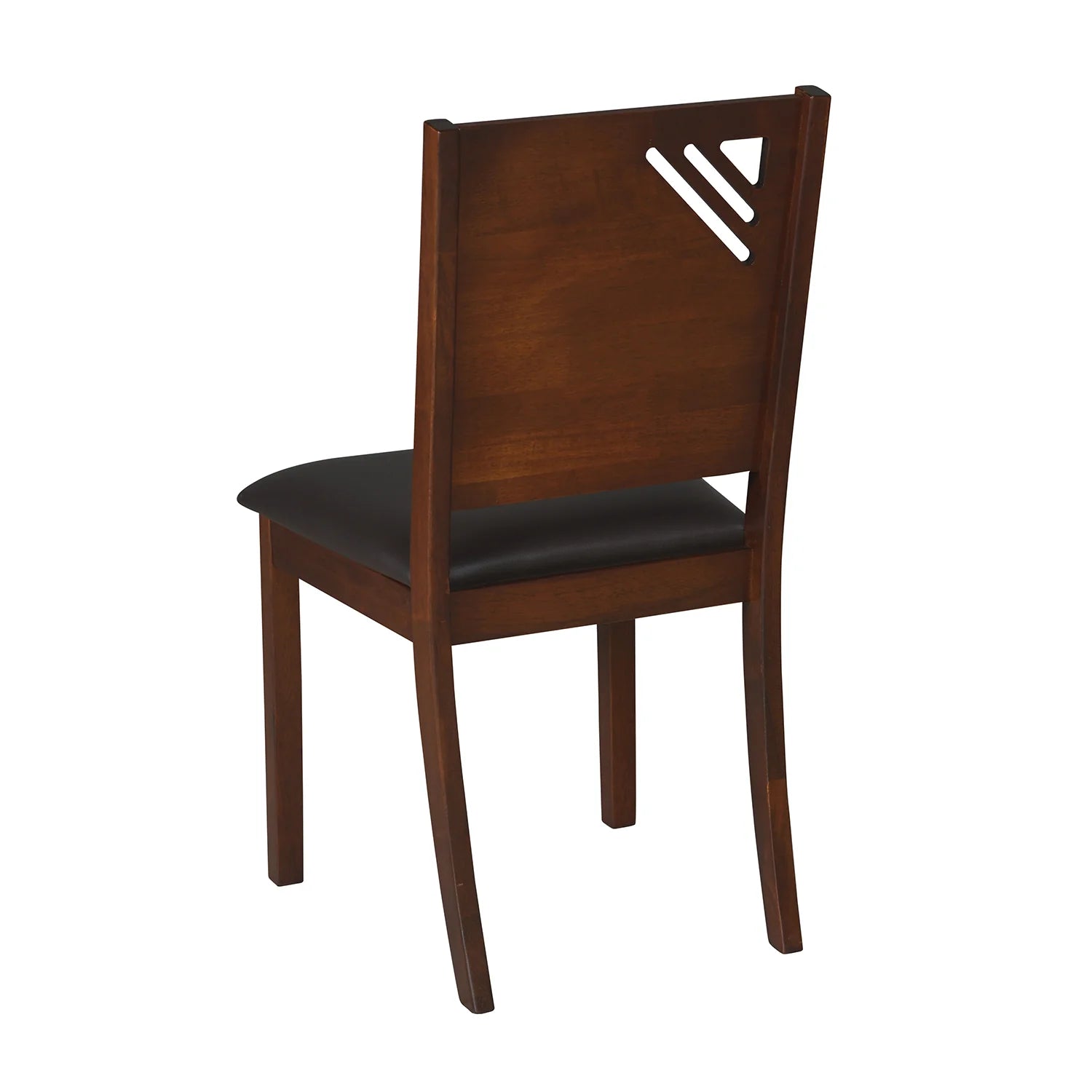 Dining Chair with Solid Wooden Frame and Cushioned Seat for Comfortable Everyday Home Dining