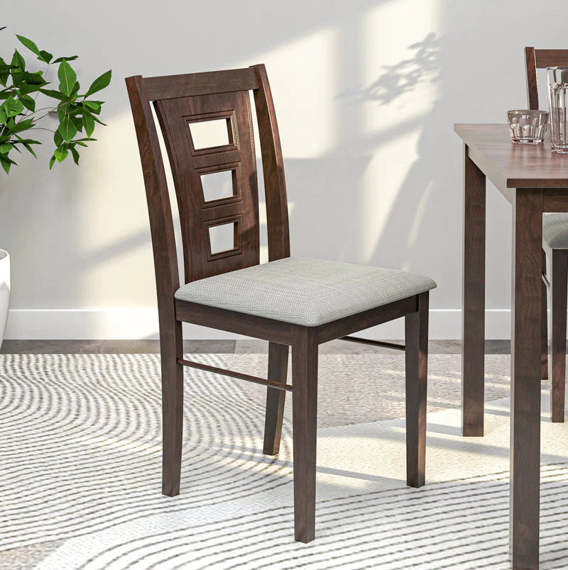 Dining Chair Featuring Upholstered Seating and Sturdy Legs Suitable for Modern Dining Room Interiors
