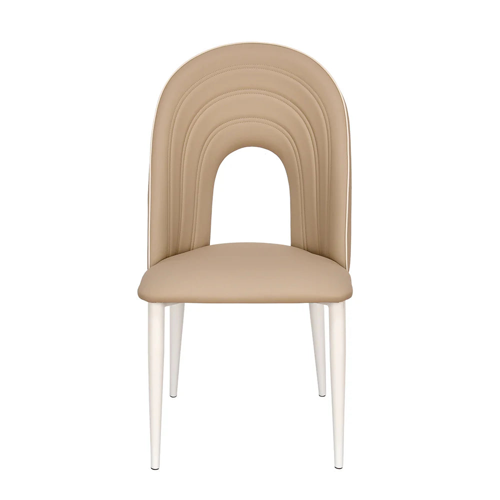 Dining Chair offering Comfortable Seating with Stylish Backrest for Modern Dining Areas