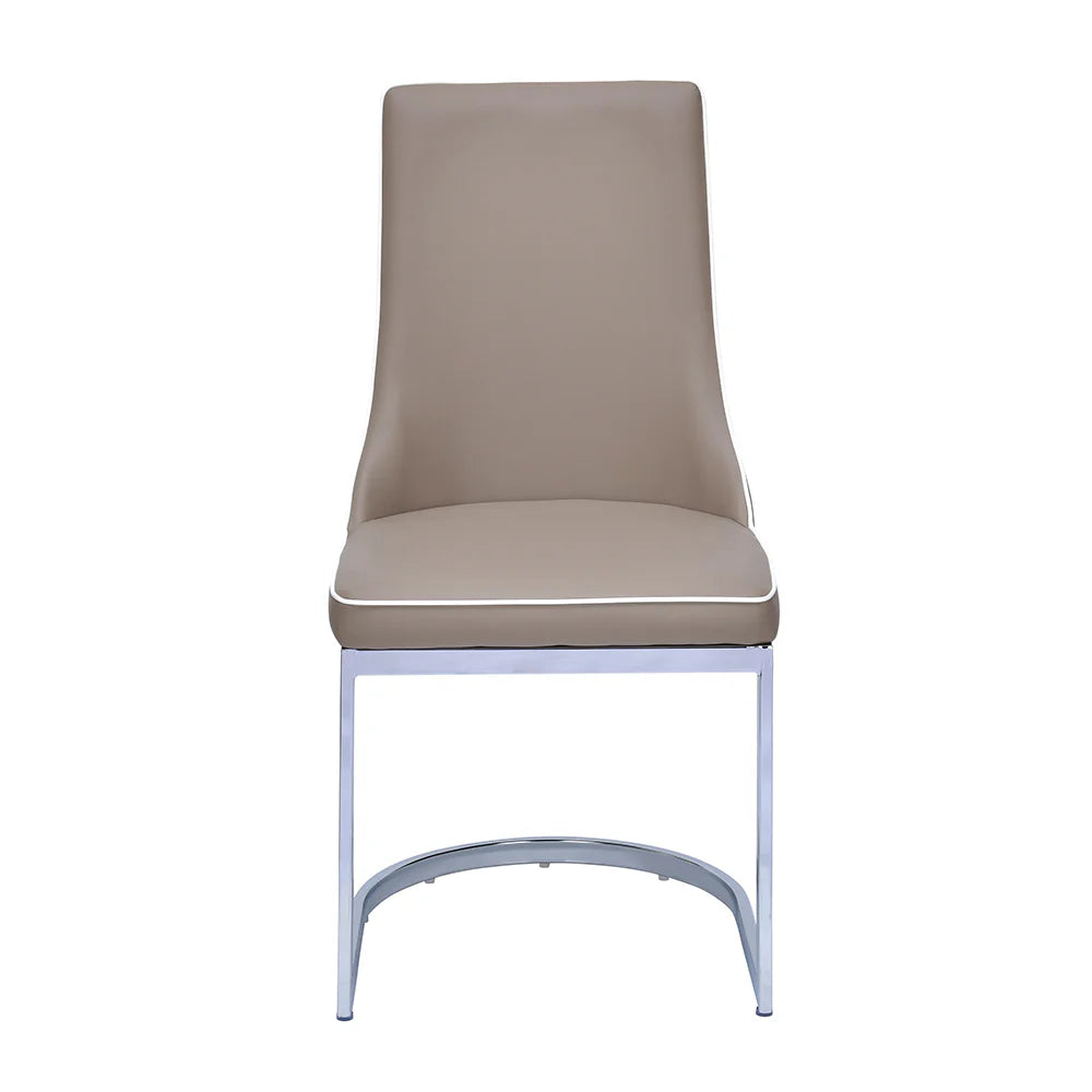 Dining Chair with Supportive Back Design and Comfortable Seat for Family Dining