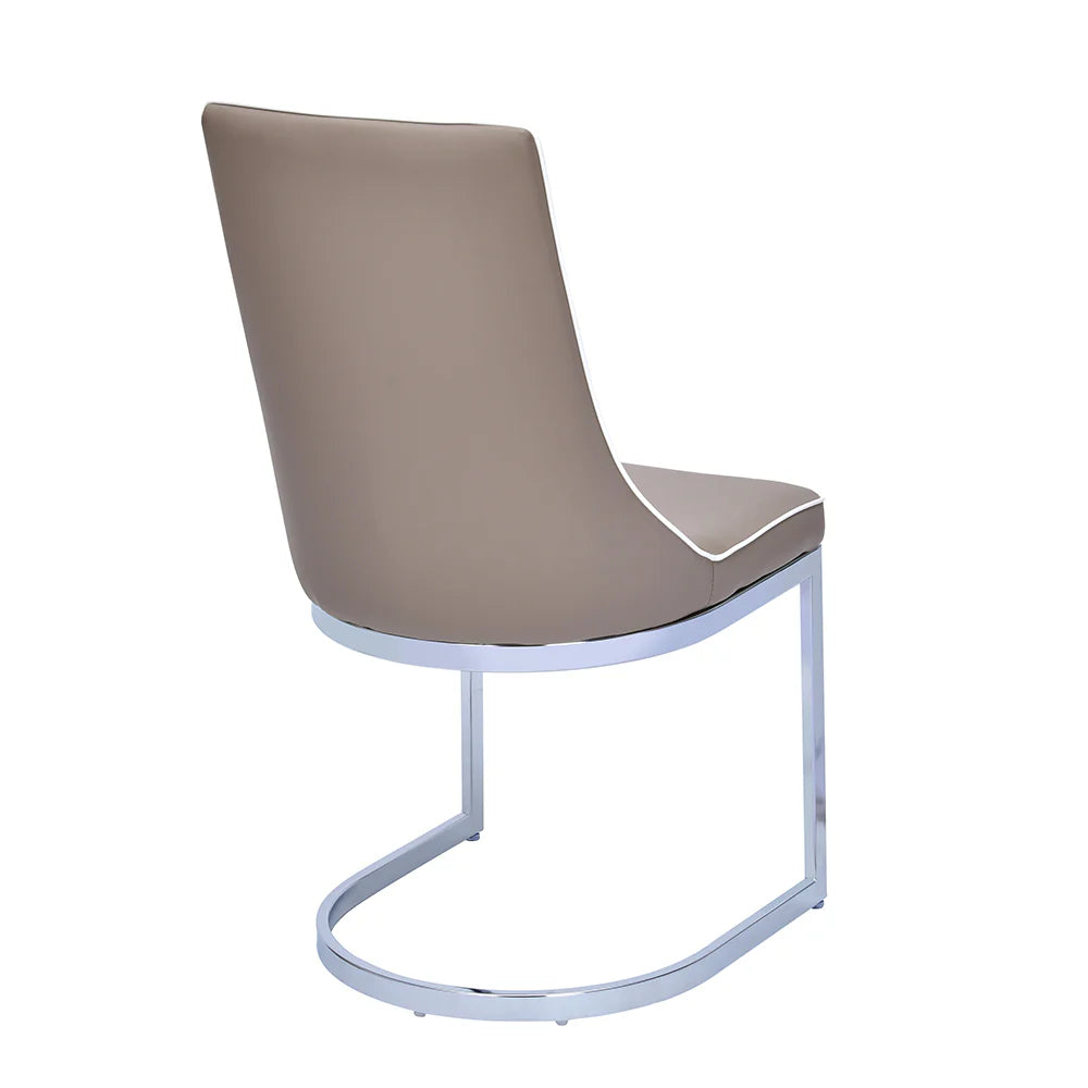Dining Chair with Supportive Back Design and Comfortable Seat for Family Dining