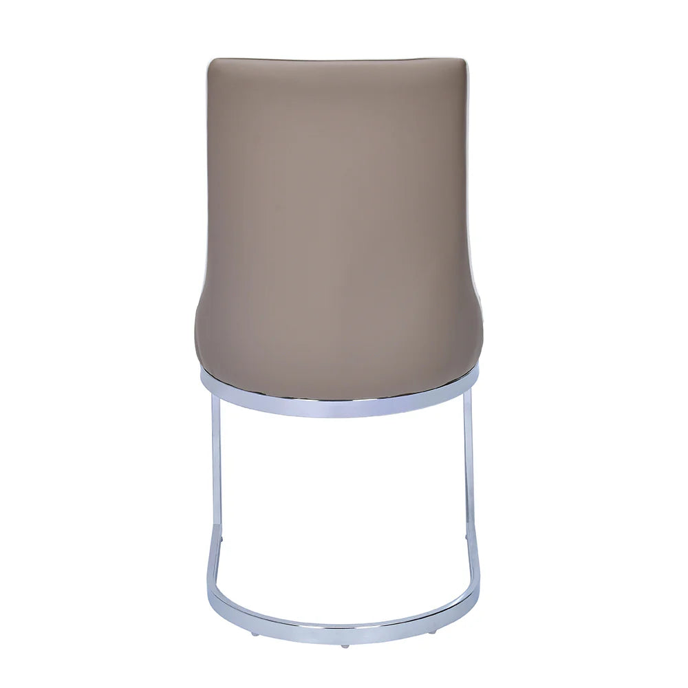 Dining Chair with Supportive Back Design and Comfortable Seat for Family Dining