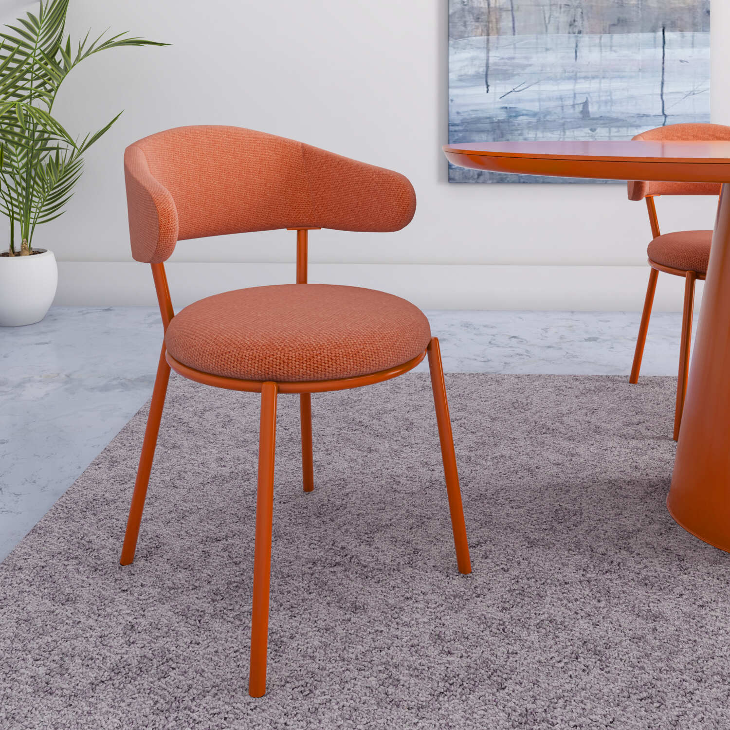 Dining Chair featuring Contemporary Styling and Durable Build for Everyday Dining