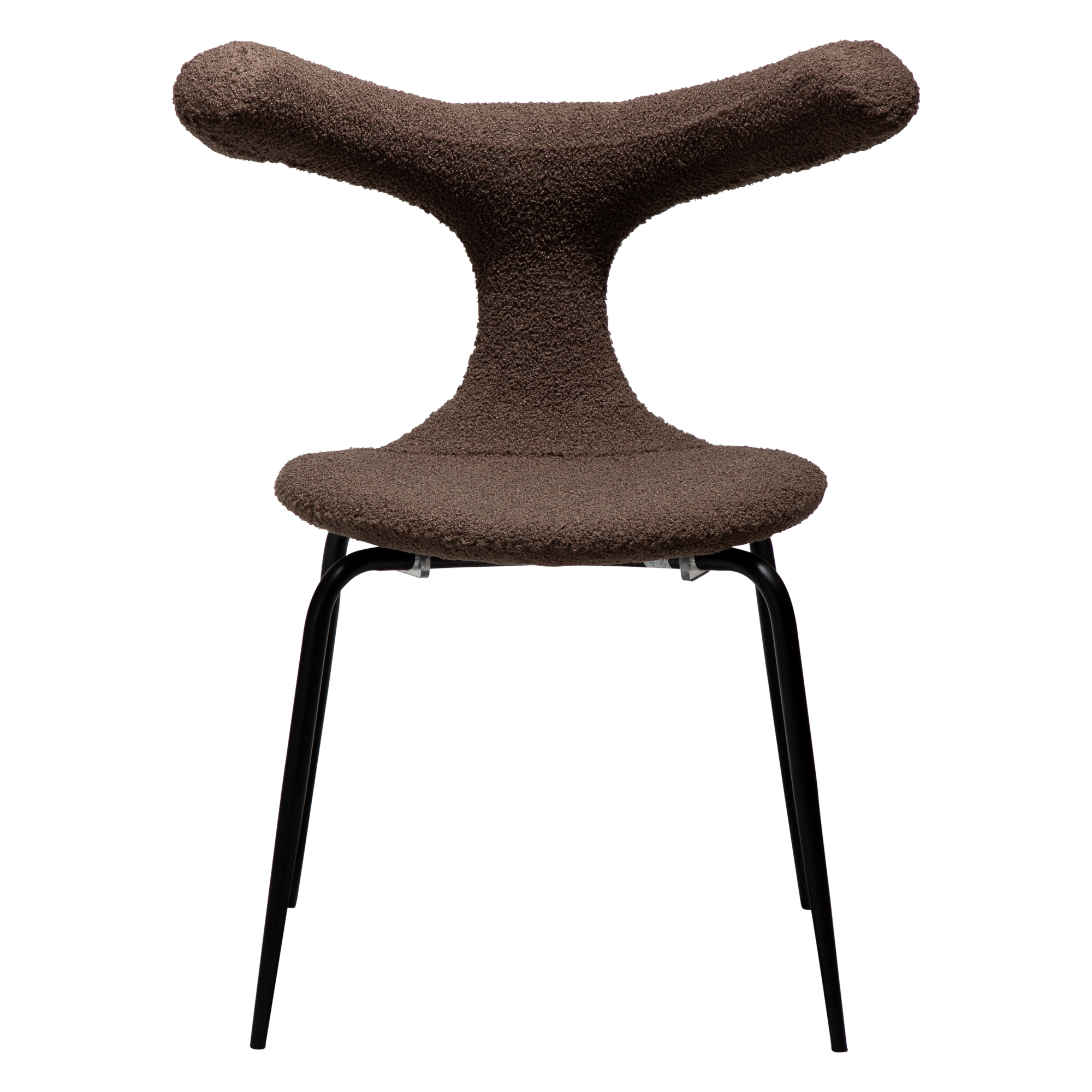 Dining Chair featuring Fabric Seat and Comfortable Backrest for Relaxed Dining