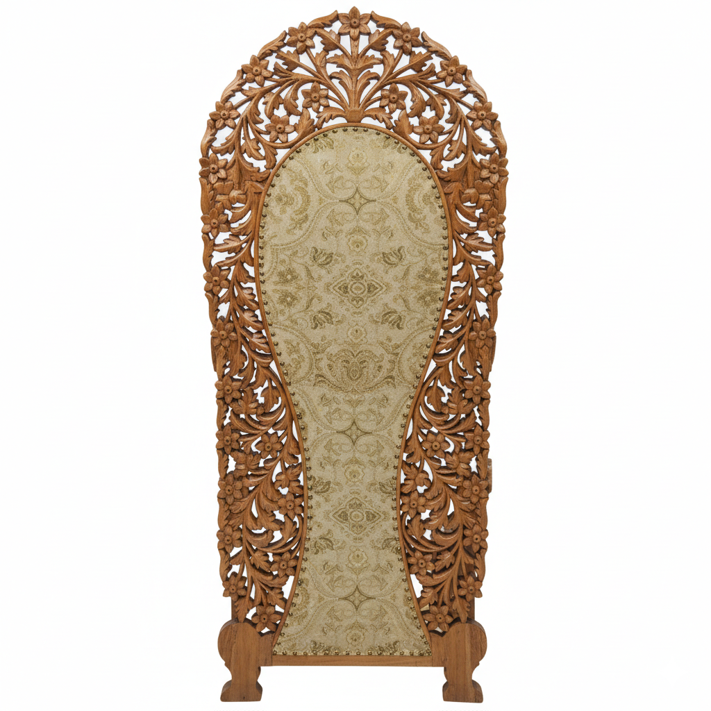 Dining Chair Crafted with Solid Materials and Smooth Edges for Safety and Classic Interiors