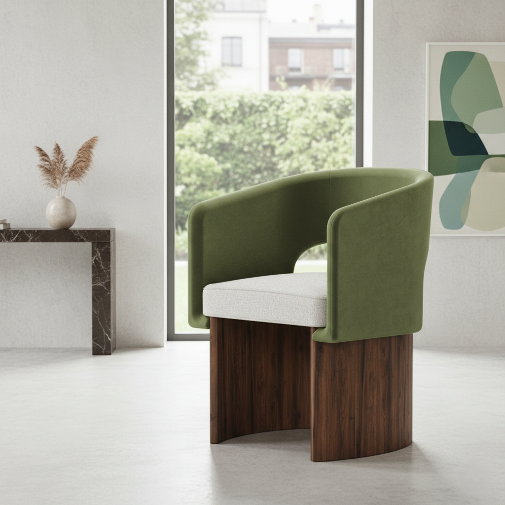 বাড়ির জন্য আধুনিক ডাইনিং চেয়ার - ডাইনিং রুমের জন্য উপযুক্ত স্টেইনলেস স্টিলের পা সহ প্রিমিয়াম লেদারেট আপহোলস্ট্রী