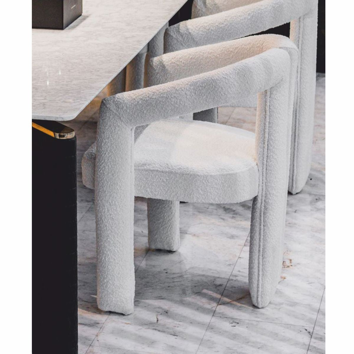 Dining Chair Elegant Mid Back Design Comfortable Cushion Ideal for Stylish Dining Rooms