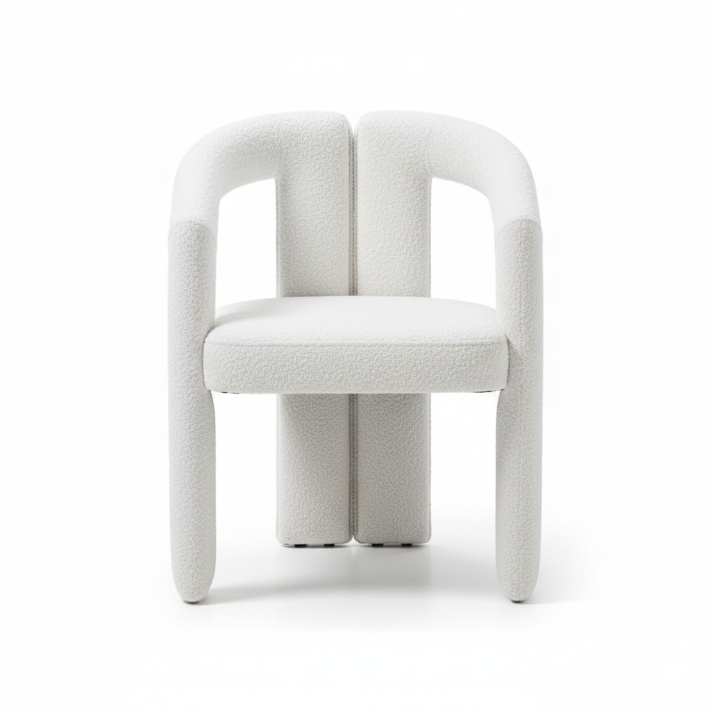 Dining Chair Elegant Mid Back Design Comfortable Cushion Ideal for Stylish Dining Rooms