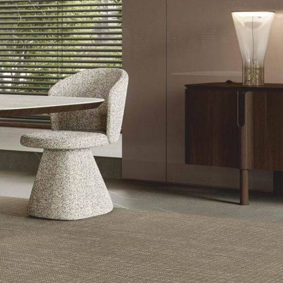 Dining Chair Premium Wooden Structure Soft Fabric Seating for Contemporary Dining Interiors