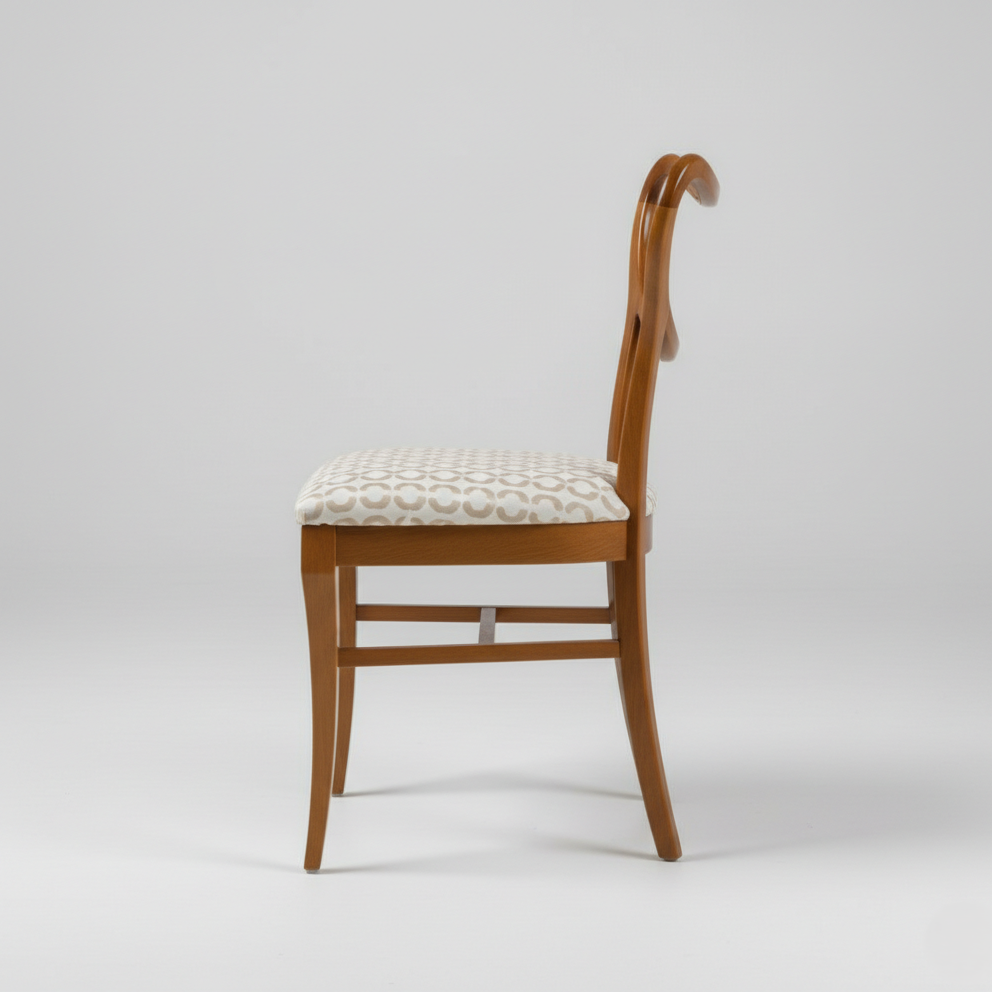 घर के लिए आधुनिक डाइनिंग चेयर - डाइनिंग रूम के लिए बिल्कुल सही, स्टेनलेस स्टील के पैरों के साथ प्रीमियम लेदरेट अपहोल्स्ट्री