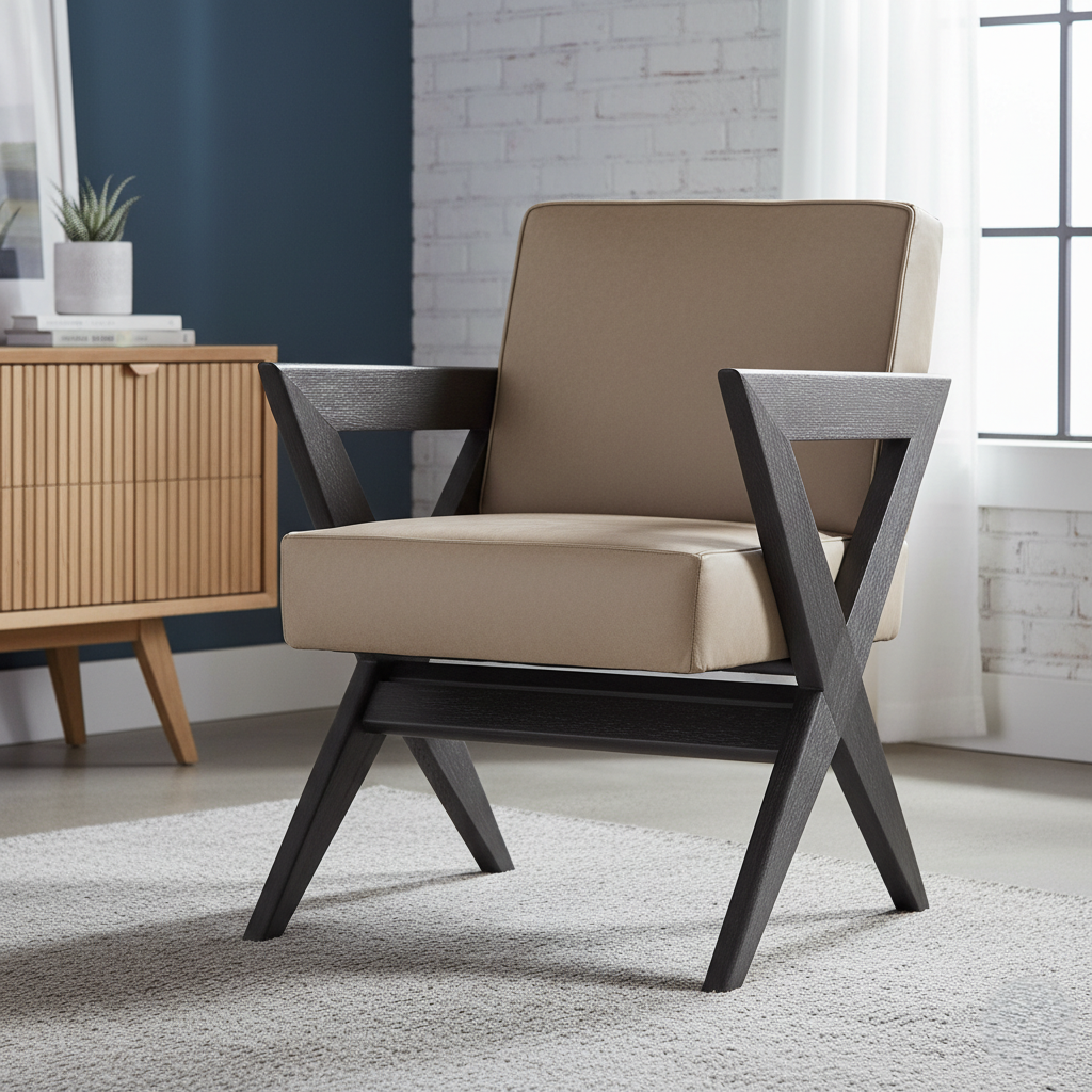 বাড়ির জন্য আধুনিক ডাইনিং চেয়ার - ডাইনিং রুমের জন্য উপযুক্ত স্টেইনলেস স্টিলের পা সহ প্রিমিয়াম লেদারেট আপহোলস্ট্রী